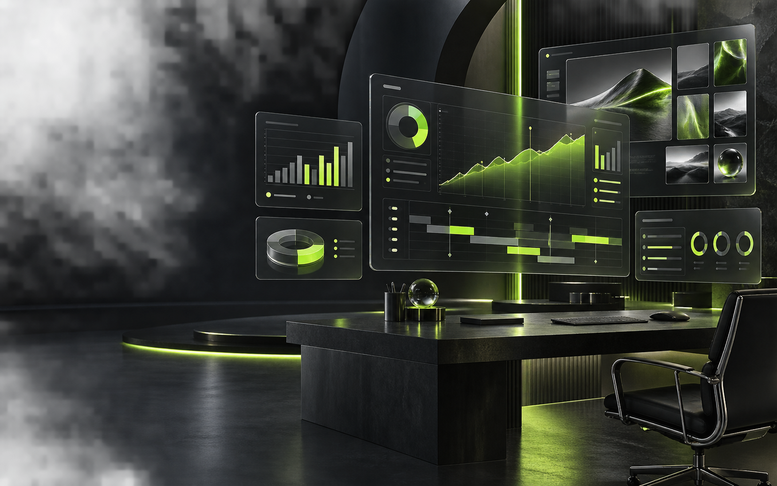 Painel de gestão de performance